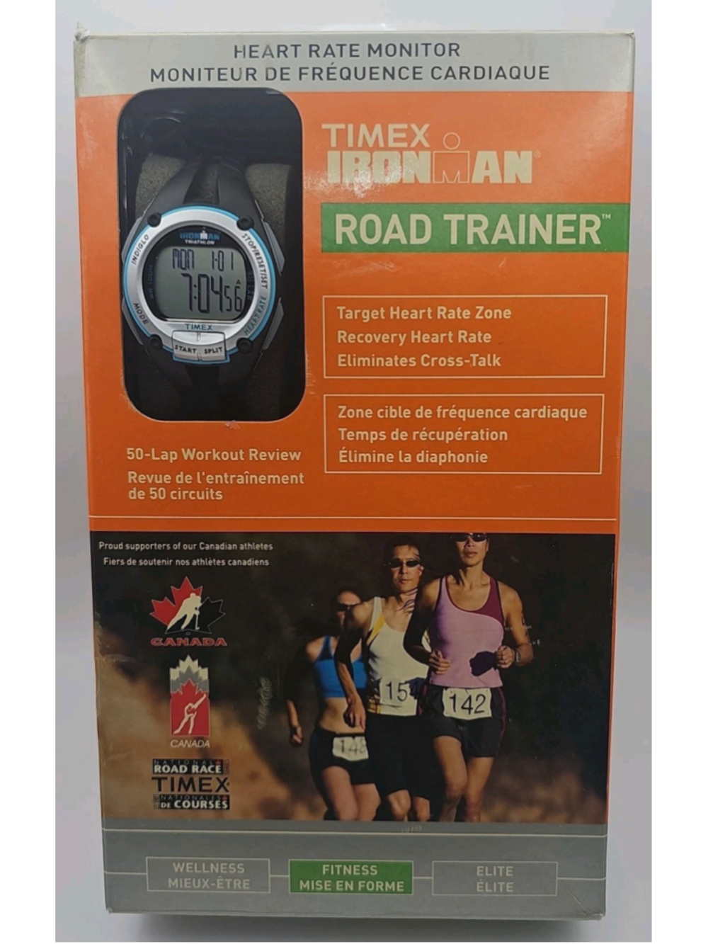 Timex Ironman Road Trainer Heart Rate Monitor Watch & Chest Strap Tested Works